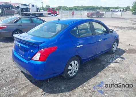 2016 Nissan Versa 1.6 S/1.6 S+/1.6 Sl/1.6 Sv из США, поврежденный, VIN 3N1CN7AP4GL896354